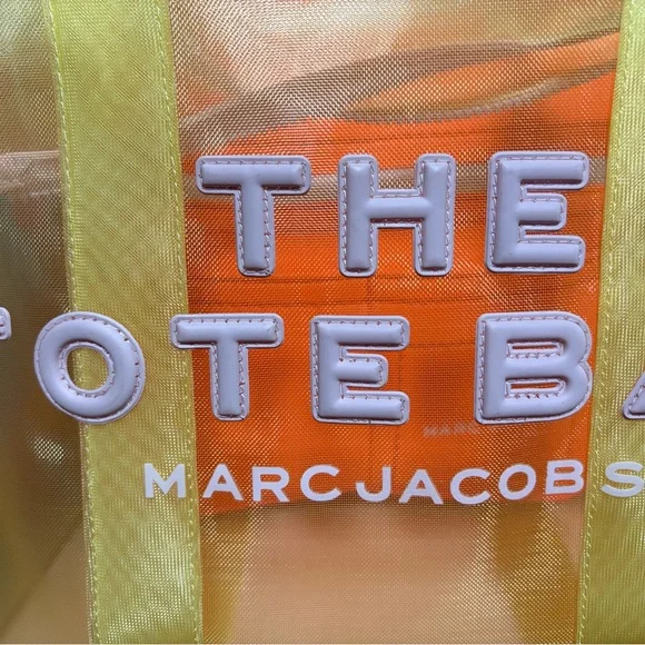 Marc Jacobs Yellow and Orange Tote Bag - Picture 2 of 12